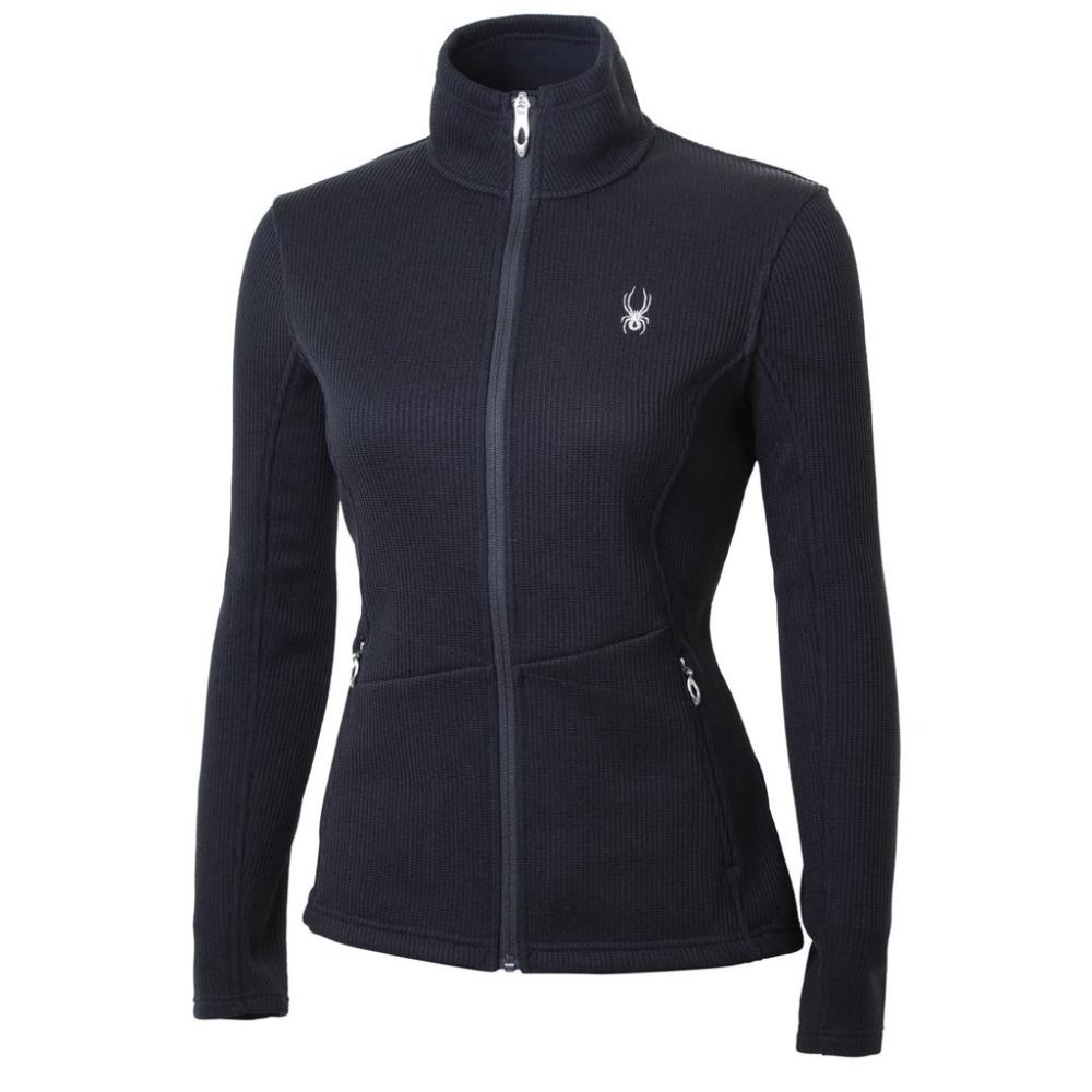 Spyder Core Black Fleece full zip Sweater